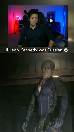 If Leon Kennedy was Russian 🇷🇺😱🧟‍♀️ #residentevilrequiem #leonkennedy