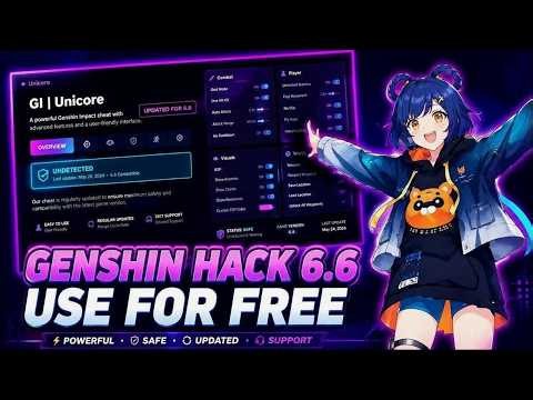 Genshin Impact Hack [2026] Free Primogems God Mode | Undetected Cheats One Hit Kill No Cooldowns PC