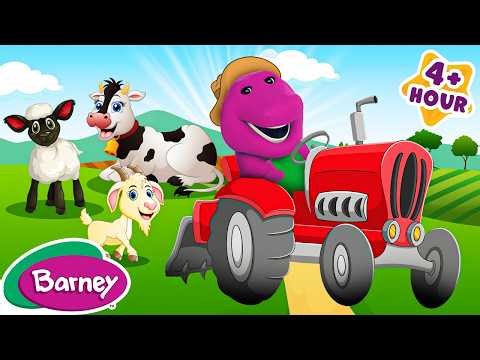 Visiting the Farm | Animals and Pets for Kids | Barney the Dinosaur