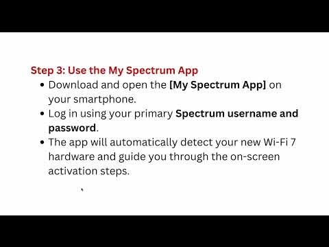 How to Set Up Spectrum Advanced WiFi 7 Router - My Spectrum App Installation & Activation