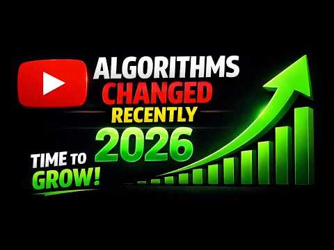 YouTube Algorithm 2026 - BEST TIME TO GROW