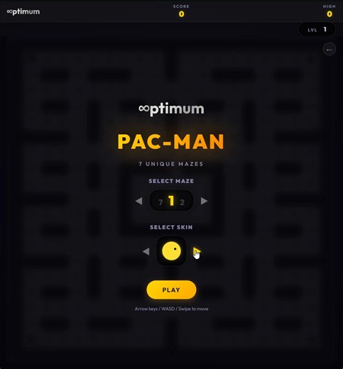 Another awesome community project for @get_optimum ♾This time, @cryptoo_tor and @marrr_marina built a fully playable Pac-Man inspired game that runs right in your browser.Its another great example of how creativity keeps expanding the ecosystem beyond the core product.People taking the Optimum brand and turning it into something fun that anyone can enjoy.Maybe @blockchainjeff could even make a competition for it, that would be interesting.Looking forward to seeing what the community builds next!