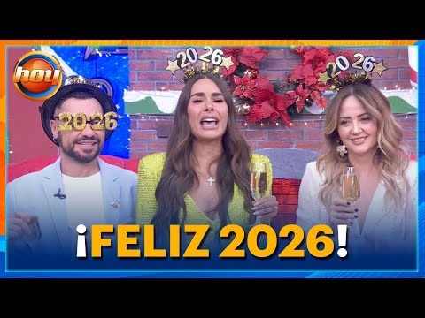 ¡Galilea, Andrea Legarreta y la familia de HOY te desean un Feliz Año Nuevo! | Programa Hoy