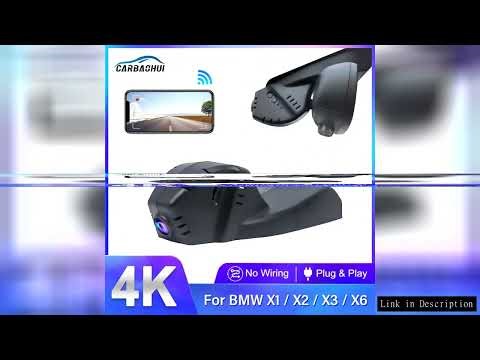 4K 2160P WiFi APP Dual Car DVR Dash Cam Camera for BMW X1 X2 X6 HD Night vision F48 X3 F25 F10 F30 F