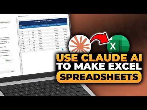How To Use Claude AI To Make Excel Spreadsheets (FAST & EASY) | 100% WORKS | NO Yapping!