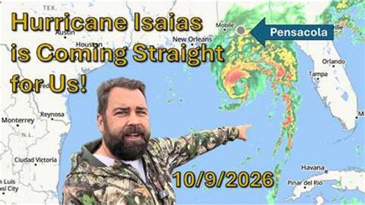 Hurricane Isaias is Coming!!! with Robert Breaker