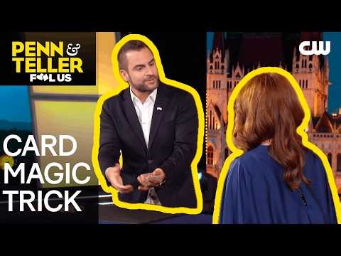 Magician Kolos Fools Penn & Teller with Card Magic Trick | Penn & Teller: Fool Us | The CW