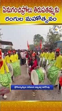 The Grand Rangula Mahotsavam Of Sri Tirupatamma Ammavaru In Penuganchiprolu