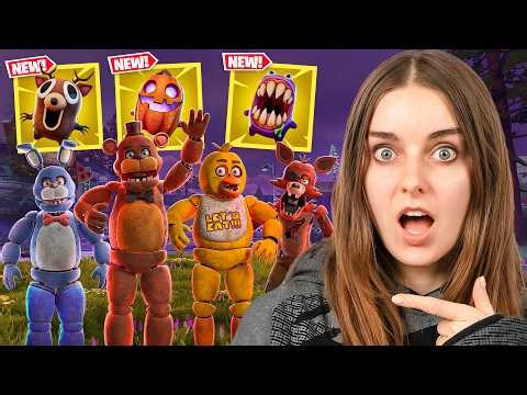 NEW Fortnitemares is SO SCARY 🎃 (FNAF UPDATE)