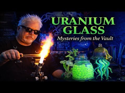 LIVE Glassblowing – Mysteries from the Vault | Uranium Glass Revealed