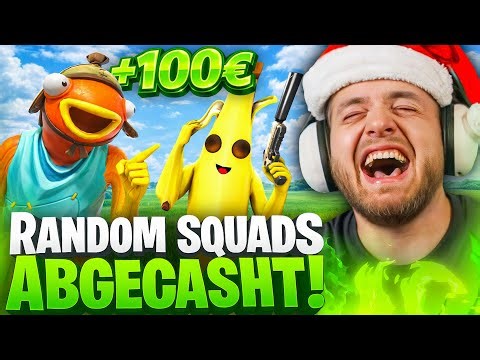 💸😂PAYMAX kauft sich WINS! - ER ruft FREUND an! HOHOHO in Fortnite Random Squads!