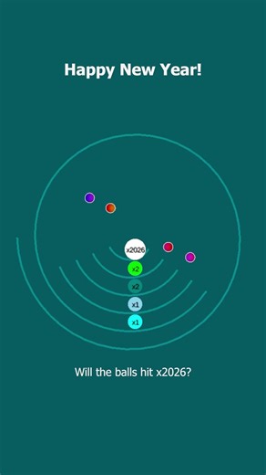 #satisfying #bouncingball #simulation #creativecoding
