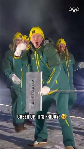 Team Australia is ready for the weekend! Are you? 🤩😎 #MilanoCortina2026