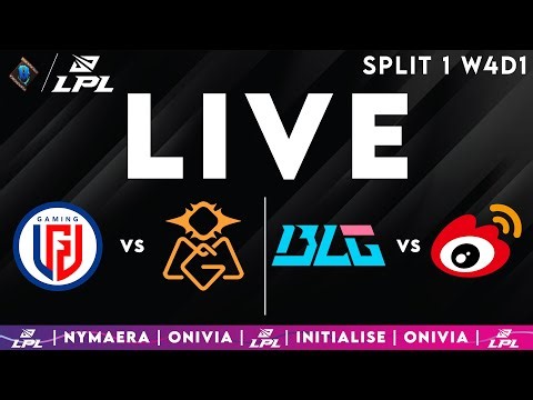 LPL 2025 Live Split 1 | LPL English W4D1 with Nymaera & Initialise LGD vs OMG | BLG vs WBG