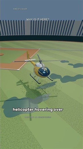Why Did This Baseball Field Need a Helicopter?