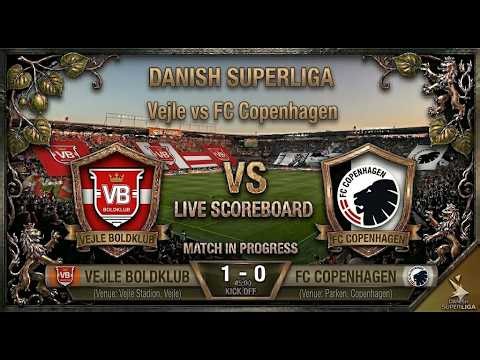 Vejle vs FC Copenhagen | Watchalong & Live Score | Danish Superliga