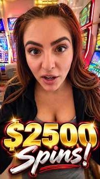 $2500 Spins on $5,000,000 Dragon is INSANE!!! #slots #vegas #casino