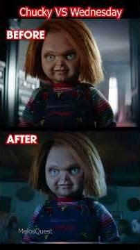 Chucky in Wednesday #chucky #wednesday
