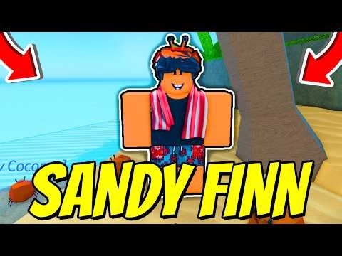 How To FIND SANDY FINN LOCATION In Fisch! (CAPTAIN CONCH QUEST) Roblox