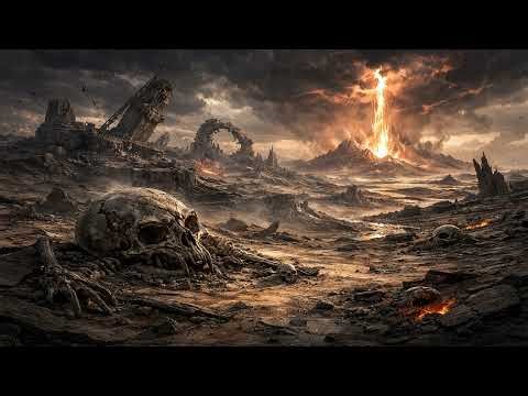 Ancient Ruins of a Dying World | 3 Hour 4K Space Screensaver TV Wallpaper