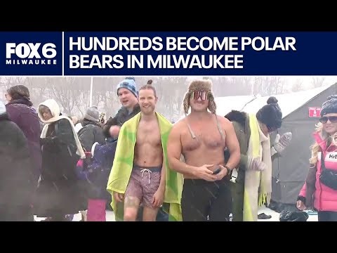 Polar bears unite on Milwaukee's lakefront | FOX6 New Milwaukee