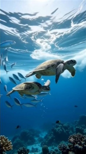 life of turtle 🐢#ocean life # nature