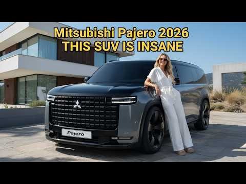 2026- 27 Mitsubishi Pajero: The Impossible Has Happened—and It’s Changing the Off-Road SUV Game