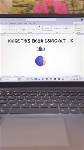 🌙 Moon, Stars & Space Emoji Unicode Codes | Type These in MS Word Using ALT + X #shorts #youtube