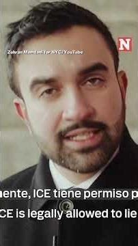 Mamdani Takes A Stand Against ICE