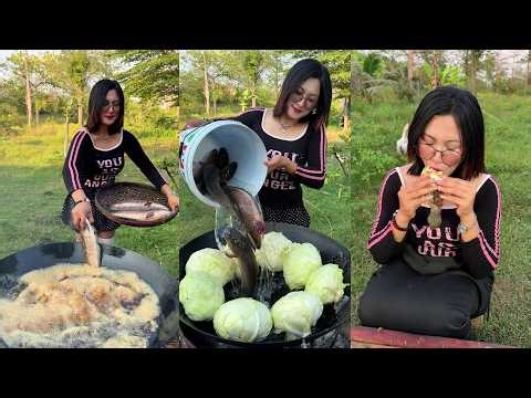 Amazing cooking fish with cabbages recipe