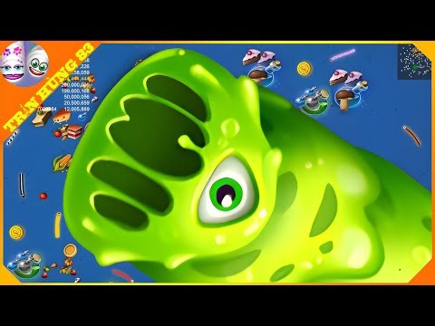 🐍WORMSZONE.IO | GIANT SLITHER SNAKE TOP 01 / Epic Worms Zone Best Gameplay! | Trần Hùng 83