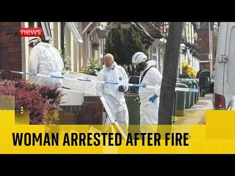 Woman arrested after two young children die in Wolverhampton house fire