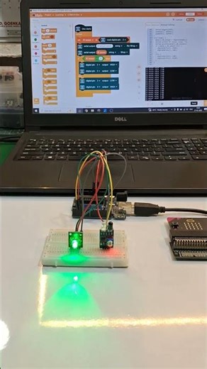 IR sensor block-based programming tutorial#arduino#arduinotutorial#robot#youtubeshorts