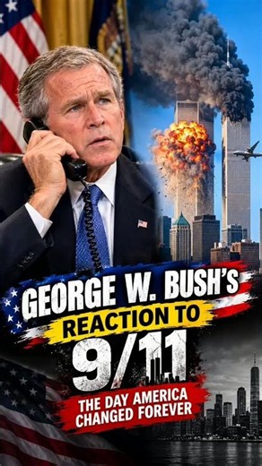 George W. Bush’s Reaction to 9/11 🇺🇸 | The Day America Changed Forever