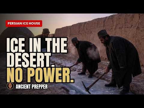 How the Persians Made Ice in the Desert, 2,000 Years Before Refrigerators (Yakhchāl Explained)