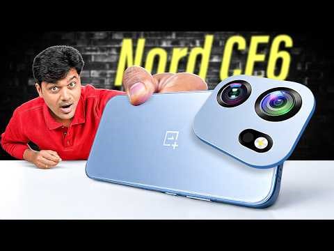OnePlus Nord CE6 First Impression 🔥 - 144hz Gaming, 8000 mAH😱⁉️