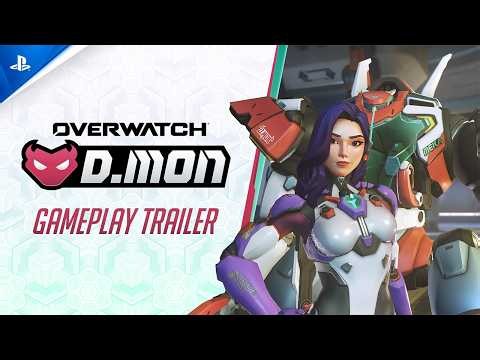 Overwatch - D.Mon: New Hero Gameplay Trailer | PS5 & PS4 Games