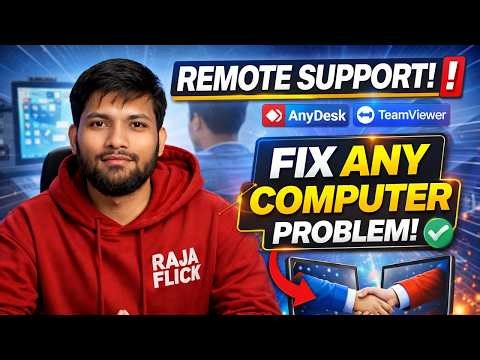 PC Problem Fix in Minutes 🔥 | Remote Desktop Support Live Demo