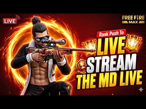 ⚡ GRANDMASTER TOP 1 PUSH! V Badge Lobby 💎 FF LIVE 🔴 Free Fire LIVE!#ff #freefire