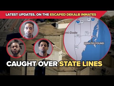 Jail escapees, kidnapped Lyft driver, found 100+ miles away in Miami: DeKalb Officials