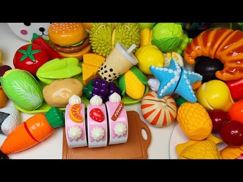 Enjoy the sound of cutting fruit toys, relax ASMR 🍎🍇🫐