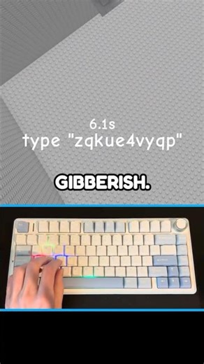 This obby helps you TYPE FASTER... 😱