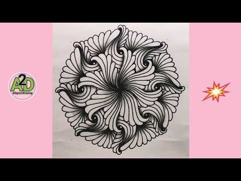 3d pattern drawing -11 | pattern drawing| relaxing pattern 3d