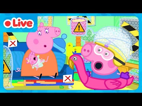 🔴 LIVE: George Pig And Baby Evie Adventures 🍼 Peppa Pig & Evie Pig Full Episodes | Kids Cartoons