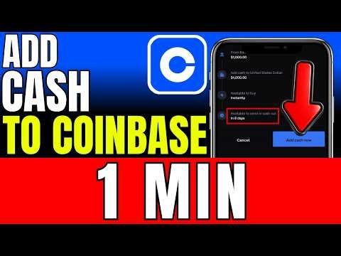 How To Add Cash To Coinbase 2026 (Fast And Easy)
