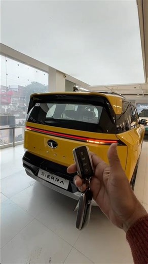 #shorts Tata Sierra Welcome & GoodBye Animation Light #carduniya #tata #sierra