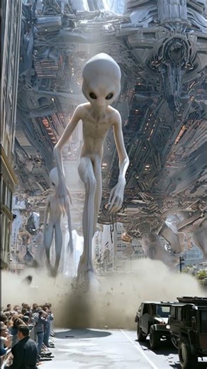 Massive Alien Craft Descends Over City—What Happens Next Will Shock You #SciFi #AlienInvasion