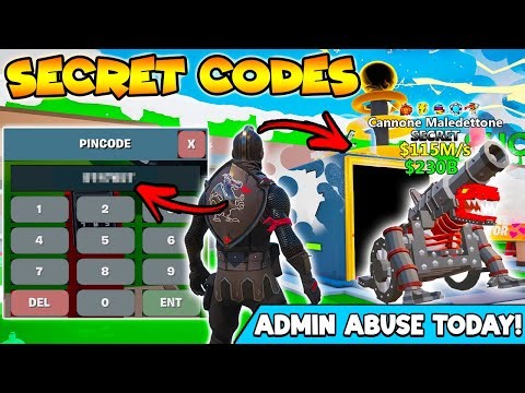 *FUSE* Cannone Brainrot Secret Codes Fortnite Steal The Brainrot Admin Abuse! (New Secret Codes)