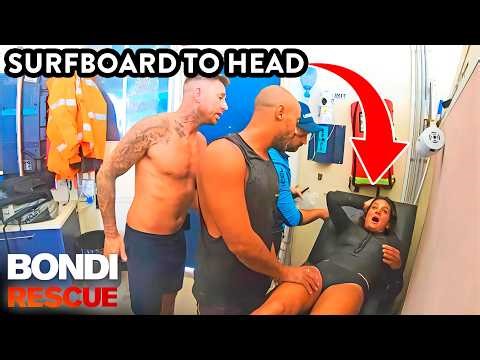 Surfing Disasters At Bondi Beach
