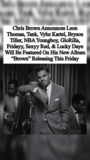 Chris Brown assembles a killer squad for his new album Brown out this Friday #viral #chrisbrown